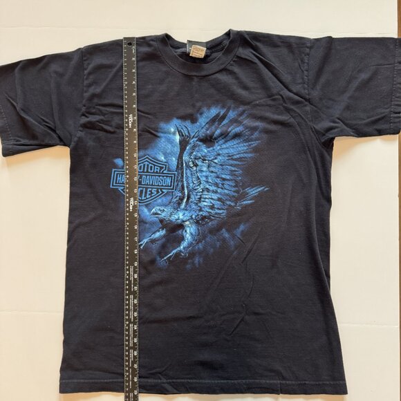 Vintage Y2K Harley Davidson 2000 Eagle Ridge Lake Wales Florida Black Size Large - Picture 5 of 6